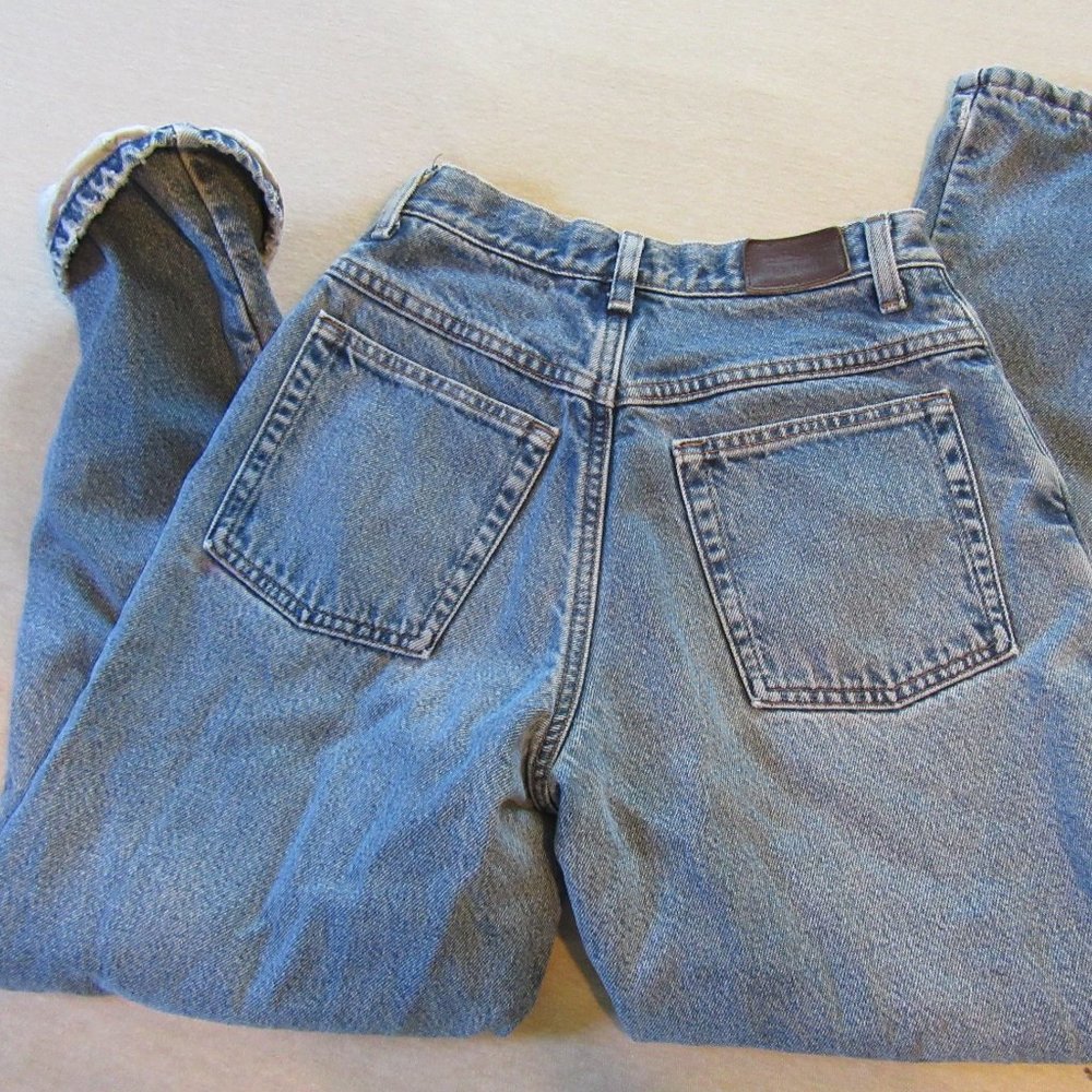 L. L. Bean Petite Flannel Jeans View 3